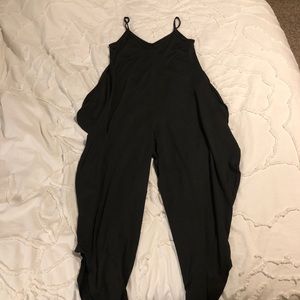 Black flowy jumpsuit